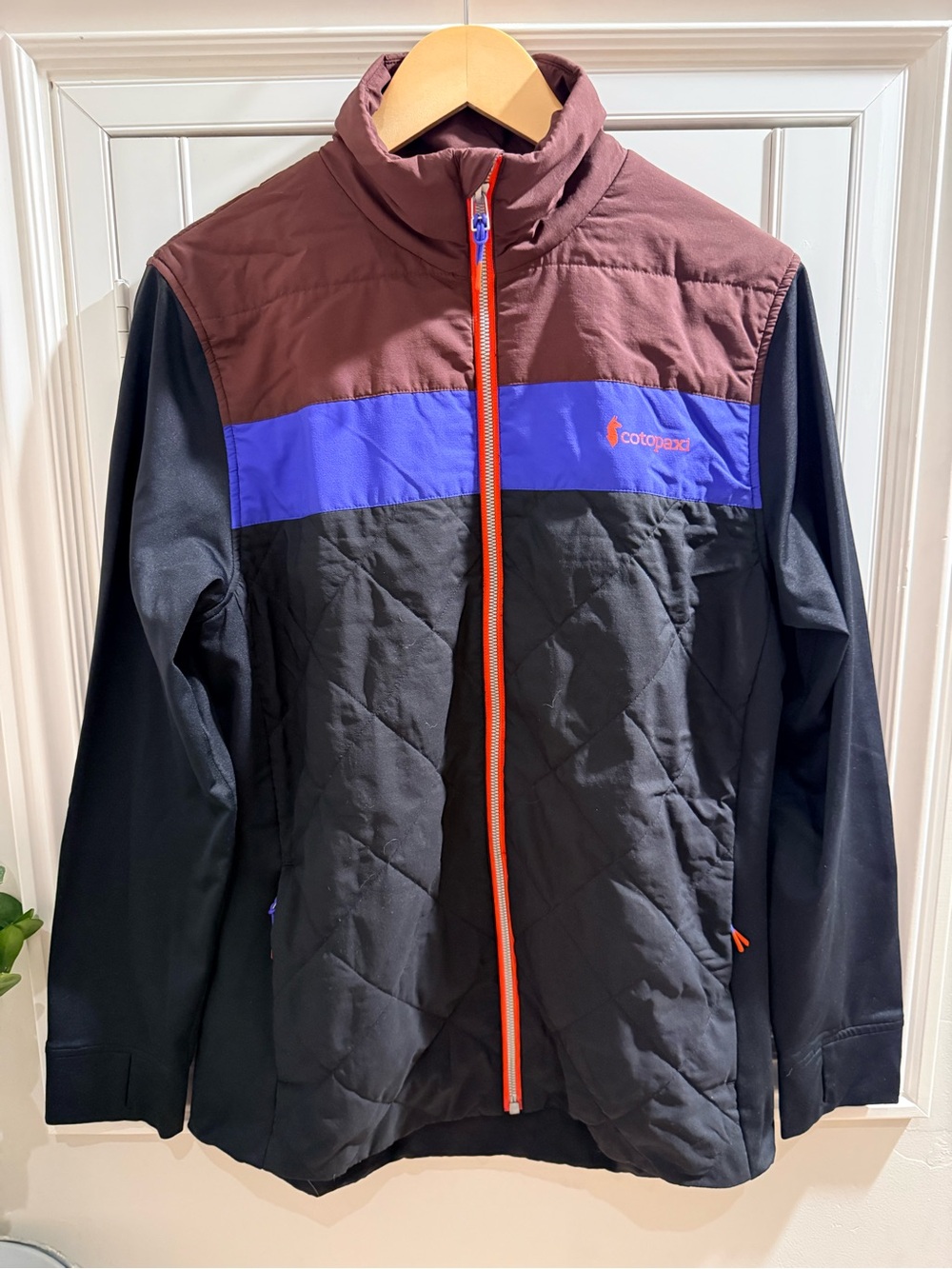 Cotopaxi Black Colorblock Jacket - Size WXL